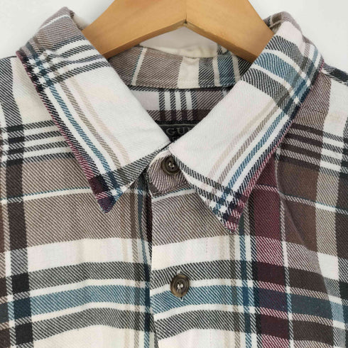 ゲス GUESS 90-2000S 香港製 コットン チェックシャツ メンズ import:XL