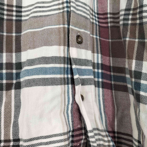 ゲス GUESS 90-2000S 香港製 コットン チェックシャツ メンズ import:XL