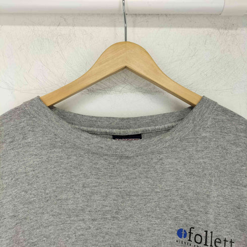 ジャンスポーツ JanSport 90s USA製 袖プリント クルーネック L/S ロンT メンズ import:XL