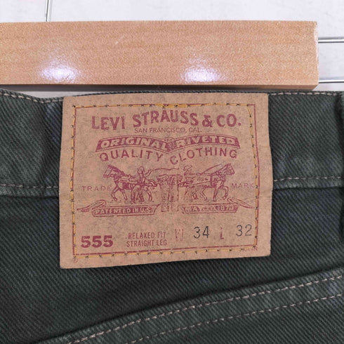 リーバイス Levis 90s 555 RELAXED FIT ジップフライデニムパンツ メンズ 34×32