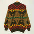 ユナイテッドカラーズオブベネトン UNITED COLORS OF BENETTON ネイティブ柄 イタリア製 モックネック ニット メンズ