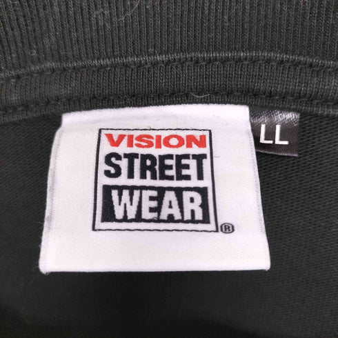 ヴィジョンストリートウェア VISION STREET WEAR ヘビーウエイト サガラモックネック ロンT BLACK メンズ LL