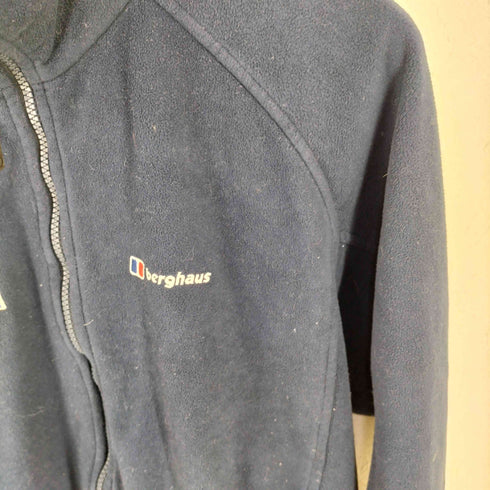 バーグハウス berghaus 刺繍 ジップアップフリースジャケット メンズ JPN:L