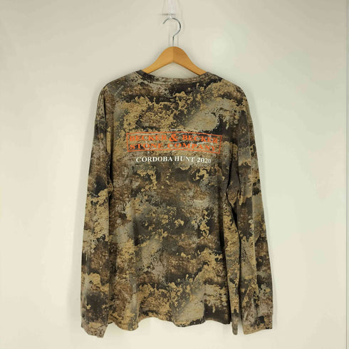 BECKER&BECKER STONE COMPANY リアルツリー カモ 迷彩 ロングスリーブTシャツ メンズ