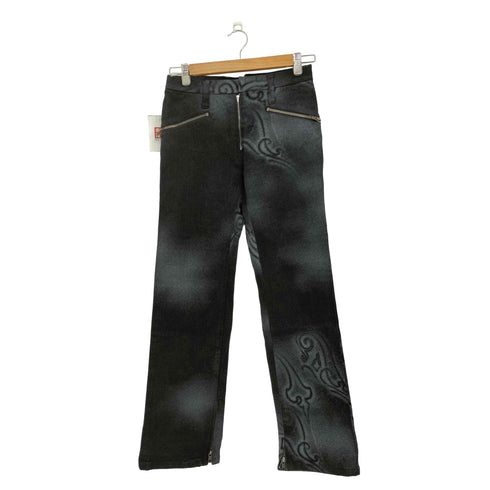 dirge スプレーペイント ジップデザイン パンツ レディース JPN:M