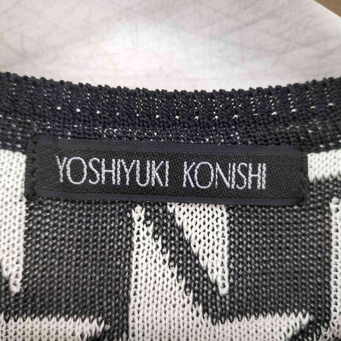 ヨシユキコニシ YOSHIYUKI KONISHI ニットベスト メンズ