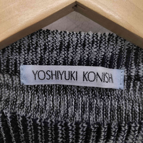ヨシユキコニシ YOSHIYUKI KONISHI 総柄 プリーツカットソー レディース