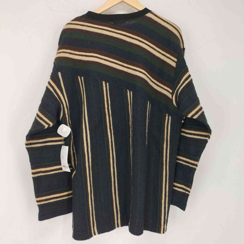 フィッチェ ficce パッチワーク クレイジーパターン ニット メンズ