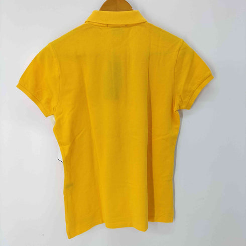 ラルフローレン RALPH LAUREN SKINNY FIT ポニー刺繍 鹿の子 ポロシャツ レディース L