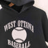 ラッセルアスレチック RUSSELL ATHLETIC 00S WEST OTTAWA BASEBALL 3段 カレッジ ヘビーウェイト フーディー パーカー メンズ import:S