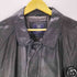 LAMB LEATHER CAR COAT 羊革 ラムレザー カーコート 比翼 メンズ JPN:48