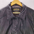 LAMB LEATHER CAR COAT 裏地キルティング 羊革 ラムレザー カーコート メンズ import:L