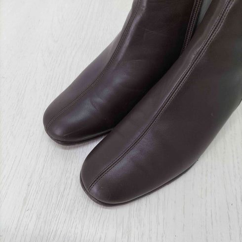 RIZ Comfort レザーショートブーツ レディース 22 1/2