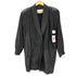 Emboss Lamb Leather Chester Long Coat エンボス加工 羊革 ラムレザー チェスター ロング コート レディース import:M