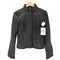 Lamb Leather Lacket 羊革 ラムレザー シングル ライダース ジャケット 比翼 レディース JPN:9号