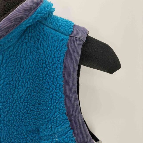 カブー KAVU フリース ボア フーデット ジップアップ ベスト レディース import:M