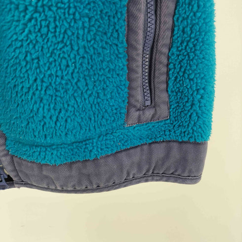 カブー KAVU フリース ボア フーデット ジップアップ ベスト レディース import:M