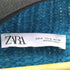 ザラ ZARA ハイネックアクリルボーダーニット レディース import:M