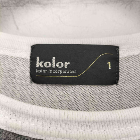 カラー kolor ハイゲージテリー メンズ JPN:1