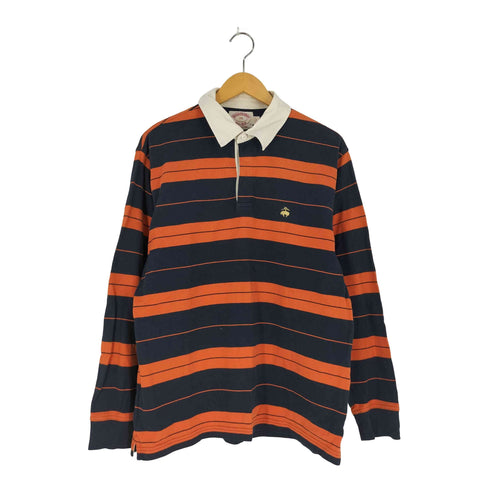 ブルックスブラザーズ BROOKS BROTHERS ボーダー ラガーシャツ メンズ import:M
