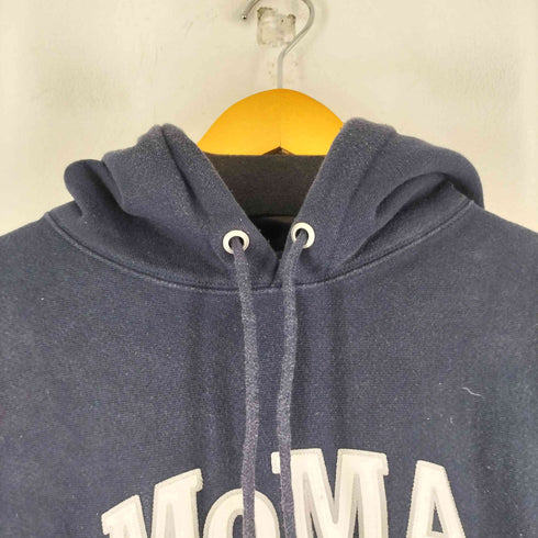 チャンピオン Champion MoMA 刺繍ロゴ リバーズウィーブパーカー メンズ import:L