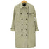 ニジュウサンク 23区 Gun Flap Double Breasted Balmacaan Coat 裏地背抜き ガンフラップ ダブルブレスト バルマカーン ステンカラー コート レディース 46