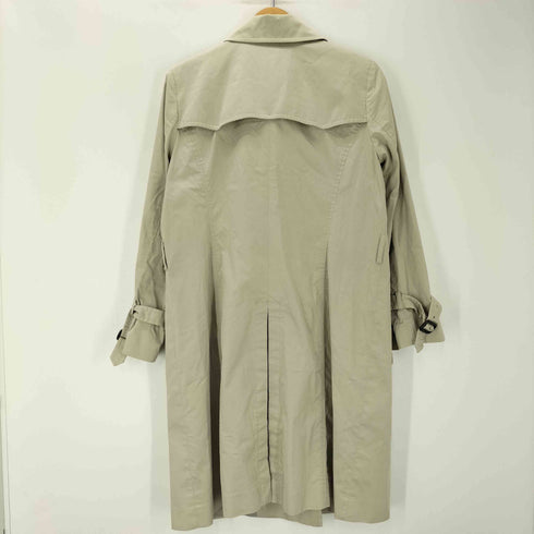 ニジュウサンク 23区 Gun Flap Double Breasted Balmacaan Coat 裏地背抜き ガンフラップ ダブルブレスト バルマカーン ステンカラー コート レディース 46