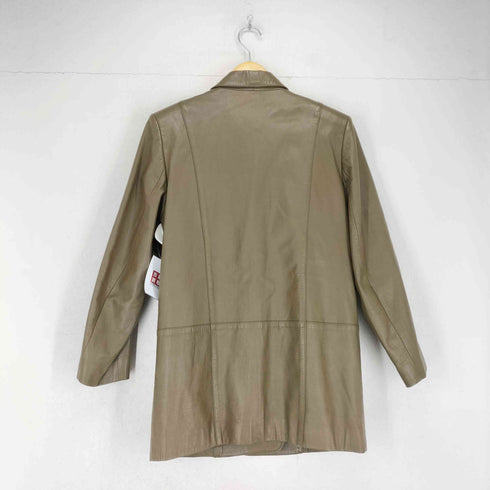 SUN LEATHER CAW LEATHER カウレザーダブルテーラードジャケット レディース 9