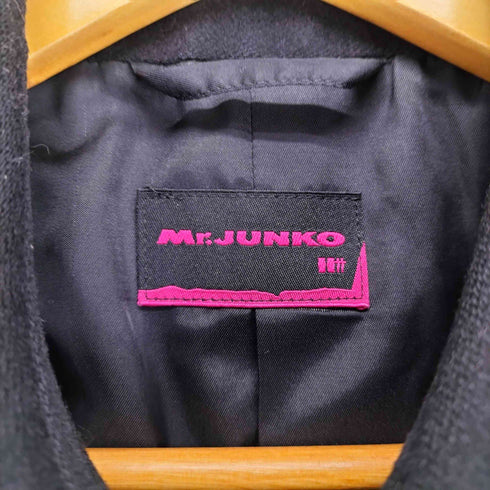 ミスタージュンコ Mr.JUNKO PURE CASHMERE カシミヤ100 ステンカラーコート メンズ 96 A7