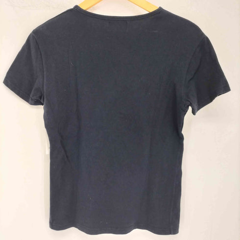 エンポリオアルマーニ EMPORIO ARMANI Y2K ラインストーン クルーネックTシャツ レディース import:M