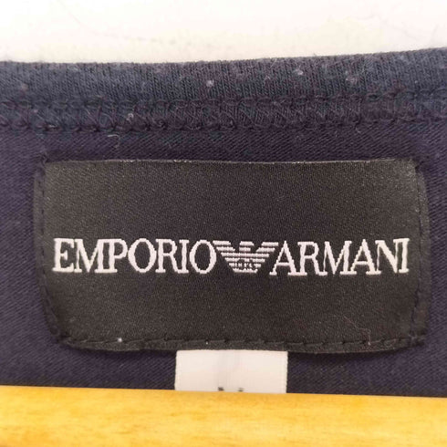 エンポリオアルマーニ EMPORIO ARMANI Y2K ラインストーン クルーネックTシャツ レディース import:M