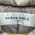 SCENE DEUX フォックスファー ダウンコート Aライン レディース JPN:9号