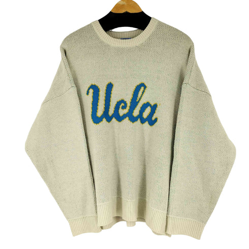 ユーシーエルエー UCLA ジャガードニットセーター メンズ