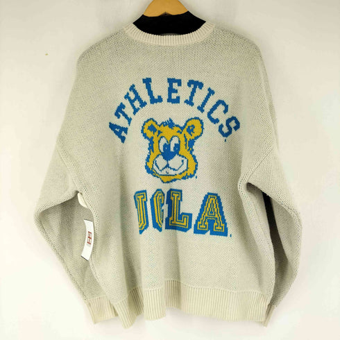 ユーシーエルエー UCLA ジャガードニットセーター メンズ