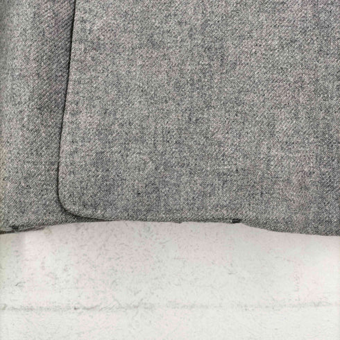 GINZA YAJIMA 比翼ウールステンカラーコート メンズ L