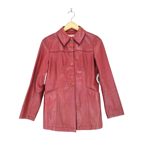 peyton place CAW LEATHER カウレザーハーフコート レディース 9