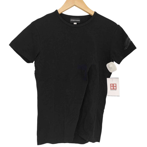 エンポリオアルマーニ EMPORIO ARMANI バックプリント クルーネックTシャツ レディース import:M