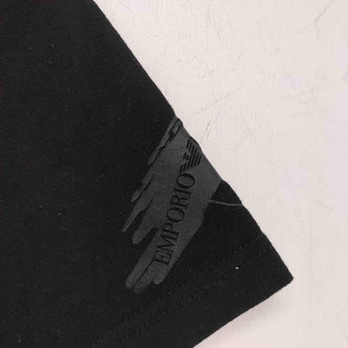 エンポリオアルマーニ EMPORIO ARMANI バックプリント クルーネックTシャツ レディース import:M