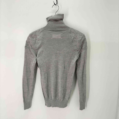 メゾンマルタンマルジェラ Maison Martin Margiela ここのえ期 白タグ タートルネック 肩パット ウールシルク ニット メンズ import:S