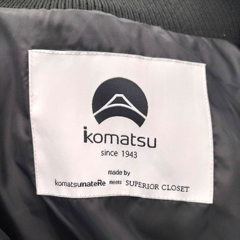 イネド INED × komatsu 小松マテーレ ロング ダウン コート レディース JPN:9号