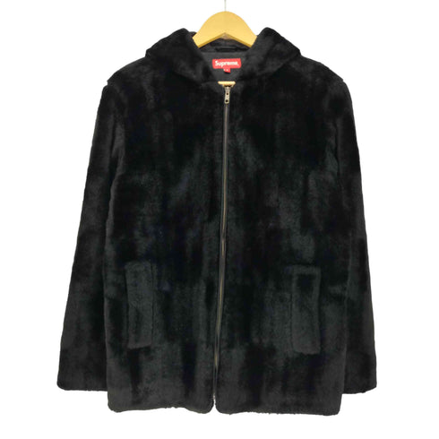 シュプリーム Supreme 15aw Faux Fur Hooded Zip Jacket フェイクファージャケット メンズ import:S