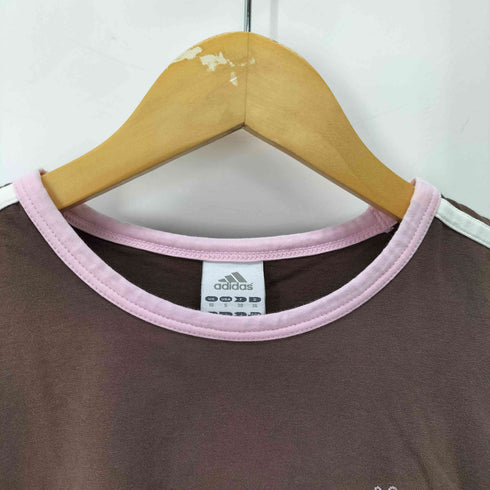 アディダス adidas ナンバリングリンガーTシャツ Y2K レディース import:M