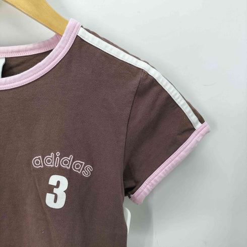 アディダス adidas ナンバリングリンガーTシャツ Y2K レディース import:M
