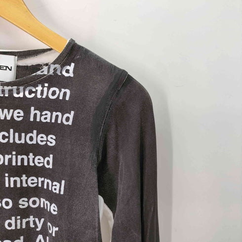 BEEDEN OVERALL PRINT LONG SLEEVE TEE レディース FREE