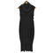 プリーツプリーズイッセイミヤケ PLEATS PLEASE ISSEY MIYAKE 02AW オフタートル プリーツ ロングワンピース レディース JPN:2