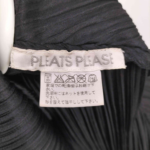 プリーツプリーズイッセイミヤケ PLEATS PLEASE ISSEY MIYAKE 02AW オフタートル プリーツ ロングワンピース レディース JPN:2