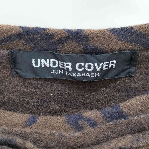 アンダーカバー UNDERCOVER 1996AW WIRE期 有刺鉄線 ワイヤー 切替 ウールニット カットソー メンズ