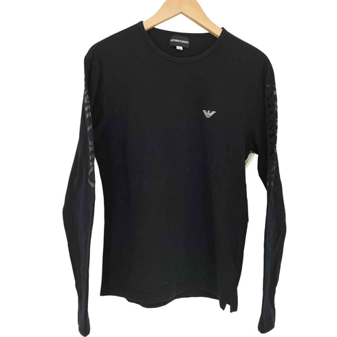 エンポリオアルマーニ EMPORIO ARMANI ロゴプリント L/S カットソー メンズ import:M