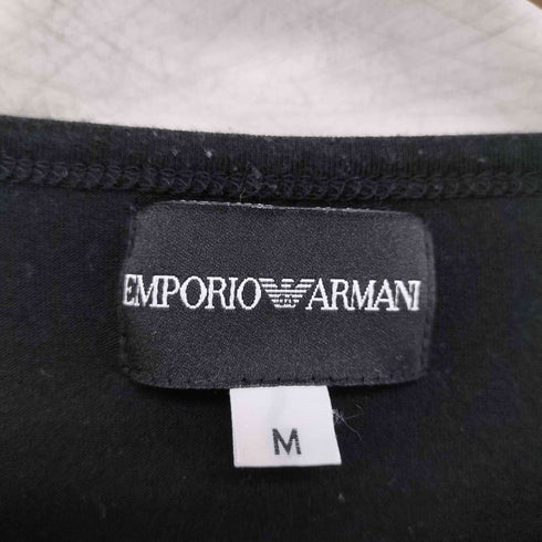 エンポリオアルマーニ EMPORIO ARMANI ロゴプリント L/S カットソー メンズ import:M