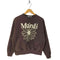マルディメクルディ Mardi Mercredi SWEATSHIRT FLOWERMADI BROWN CREAM レディース ONE SIZE